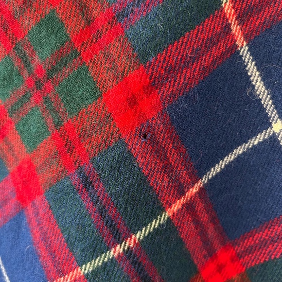 Pendleton 100% wool plaid made in USA vintage shawl​ - Picture 4 of 4